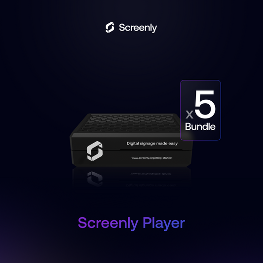 Bundle: 5 Screenly Players